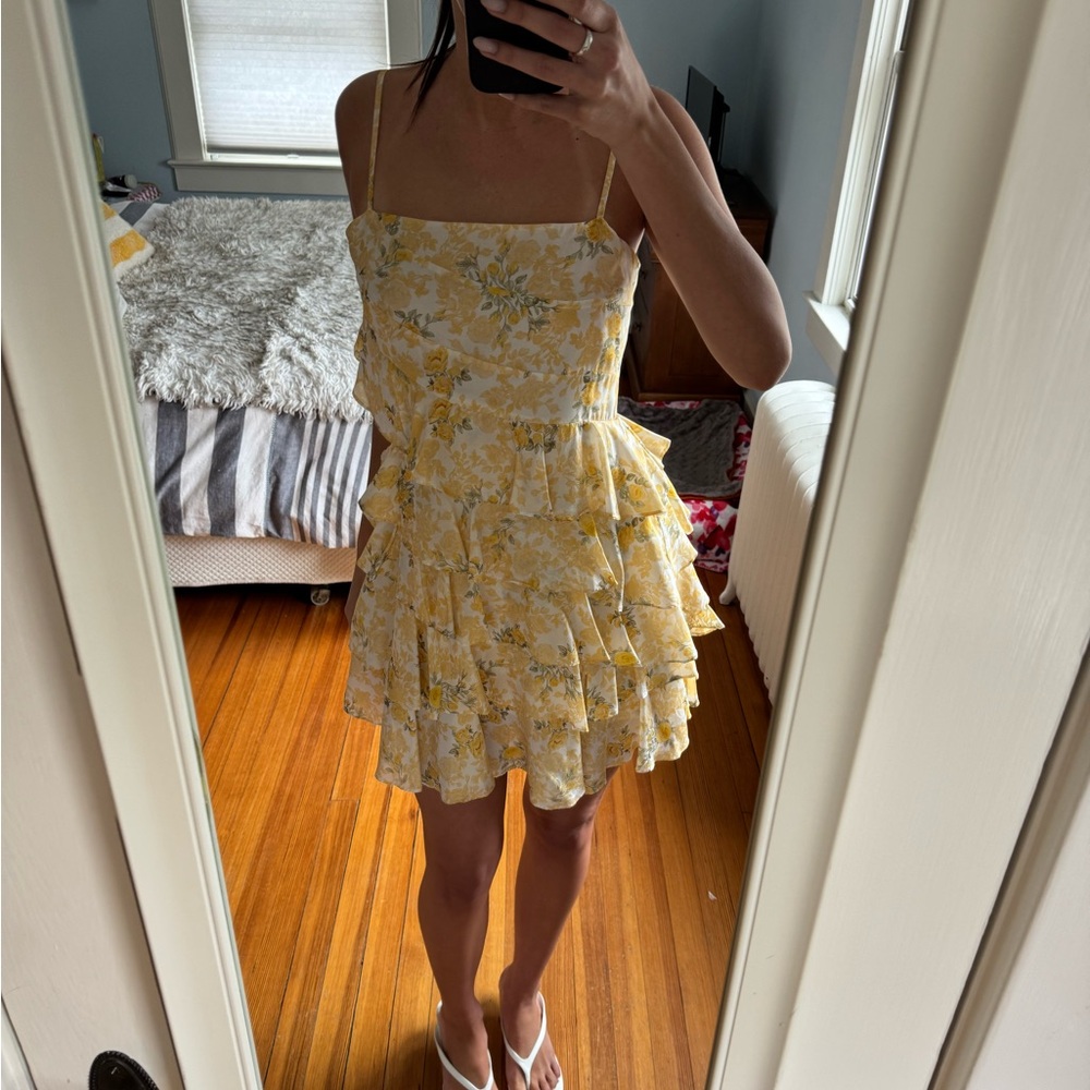 Love Shack Fancy Floral Dress
